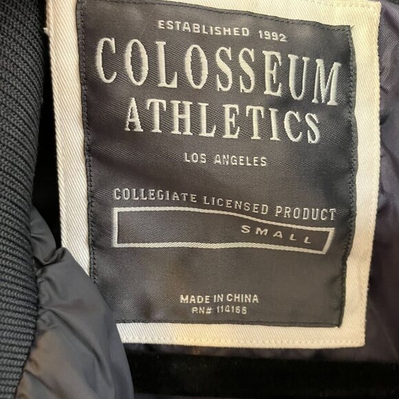 Colosseum Mens Stanford University Full Zip Embroidered Jacket Small Gray SP EXC - Picture 8 of 11